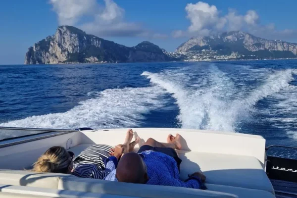 private boat tour from Positano to Capri - Sorrento Sea Tours